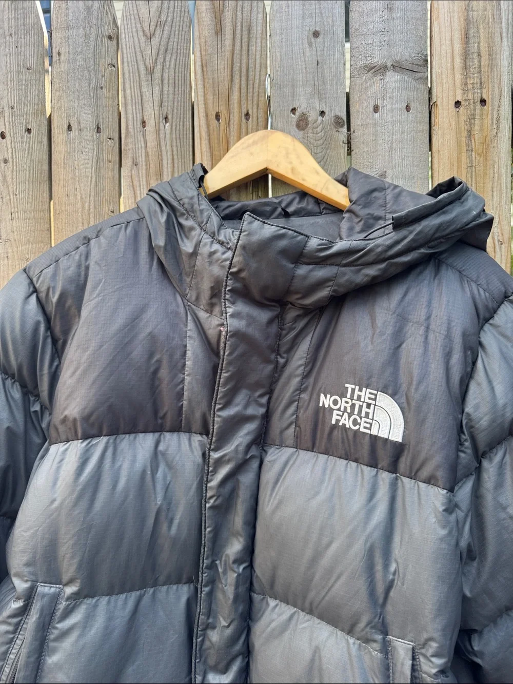 The North Face nuptse  Hooded Puffer Jacket